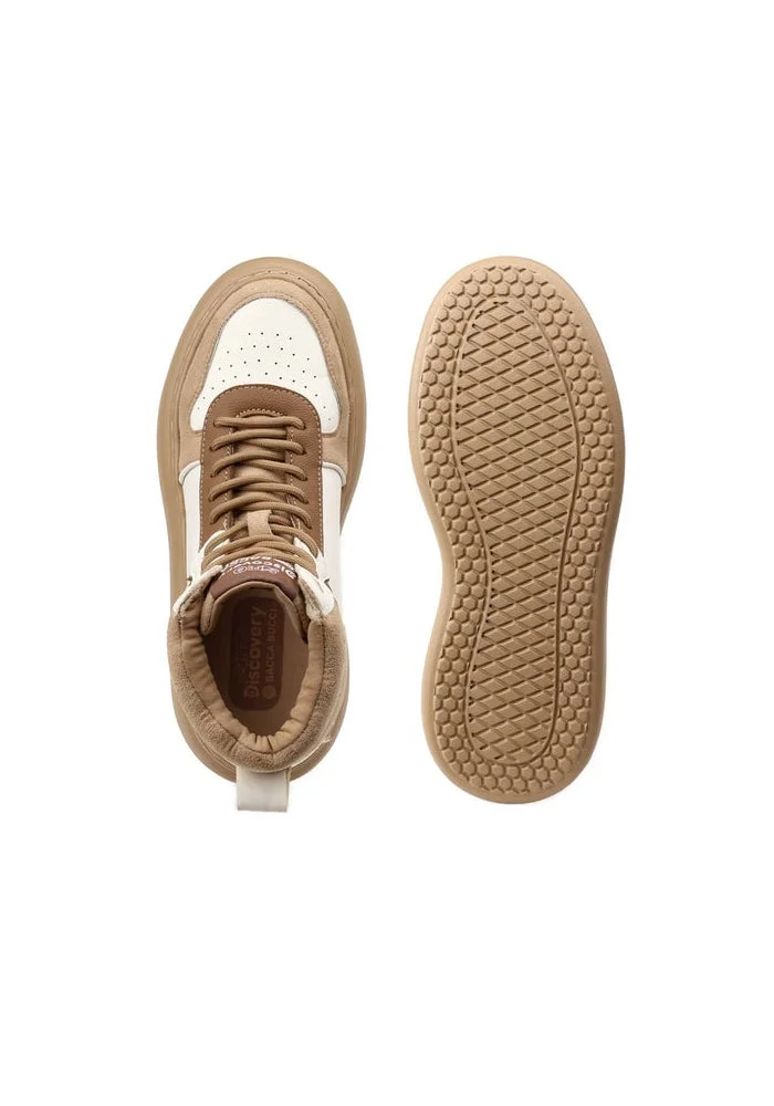 Bacca Bucci TAN Discovery Noir Women’s High-Top Sneakers for Women | Best Price UAE